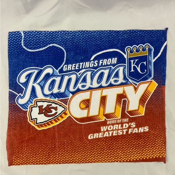 Royals Game Give Away Kansas City Royals/Chiefs Rally Towel MLB NFL Champions - Picture 2 of 4